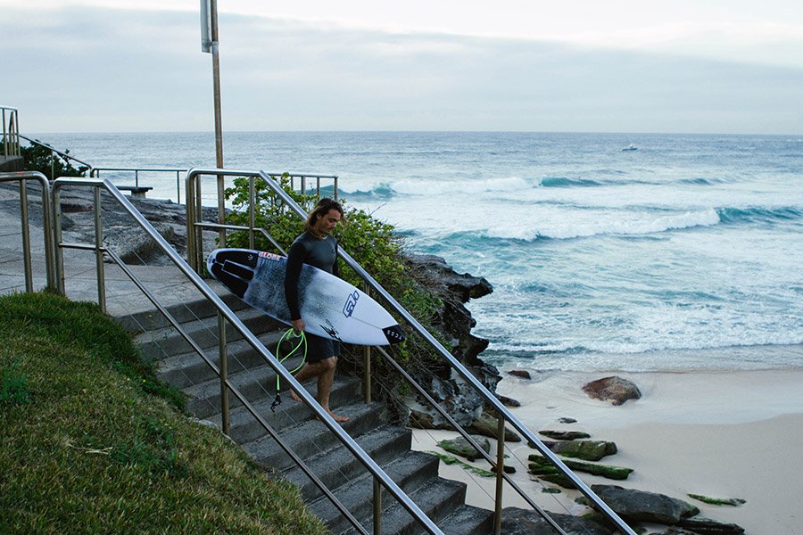 swelldotcom's tweet photo. Pama Davies takes SWELL and @StabMagazine around his homebreak of Bondi Beach: https://t.co/0aTYCuZ8Eb. #firstinsurf https://t.co/P4fRXaNr3I