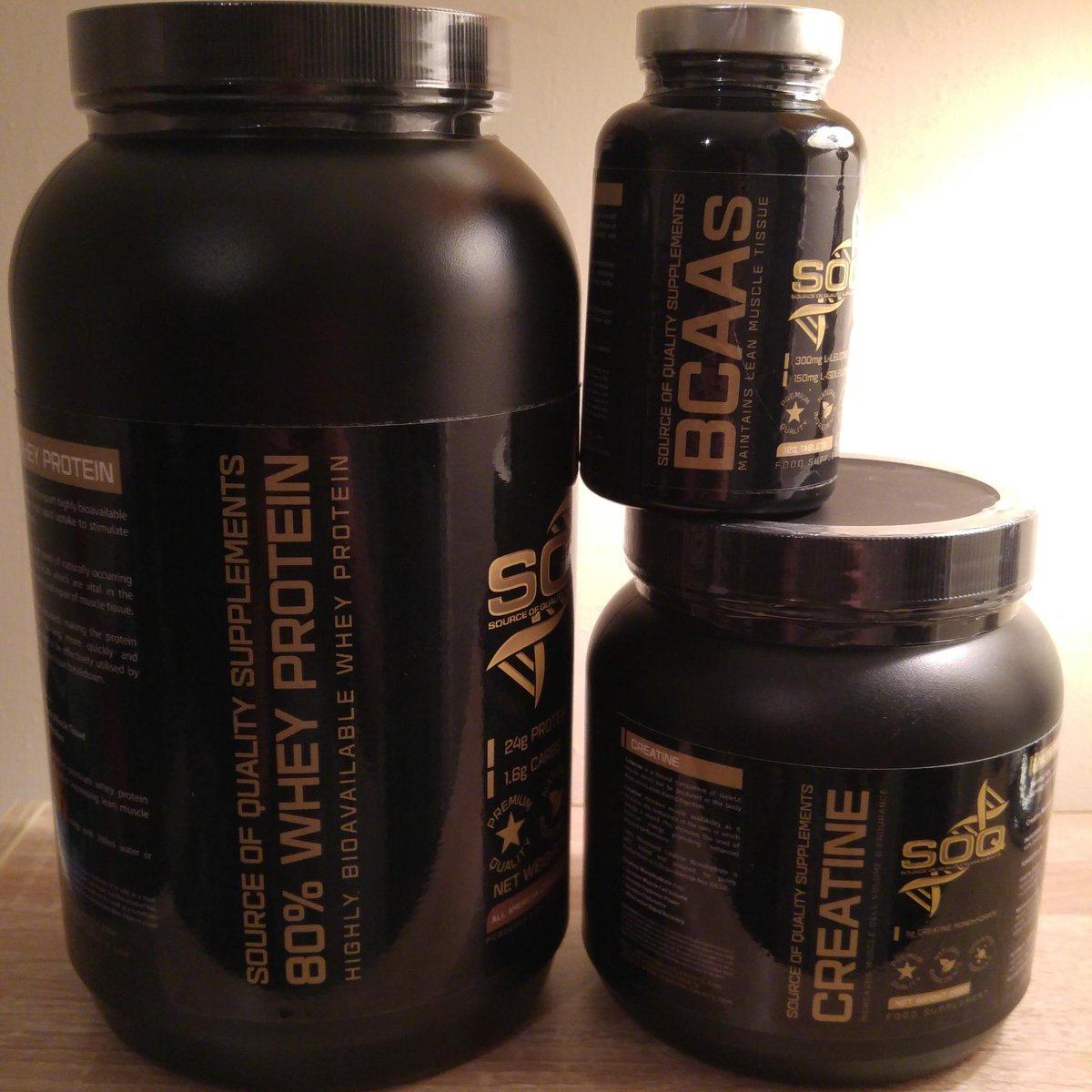SOQSupplements's tweet photo. #BulkBundle #Protein #BCAA #Creatine all online for ONLY £49.99 https://t.co/l1AShhKF0Y #SOQSupplements https://t.co/WZOBFLoFLt