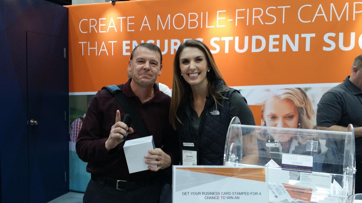 WiFiEllie's tweet photo. And the winner is....@arubanetworks #educause2015 @SamanthaWiFi https://t.co/WgQV4D9idG