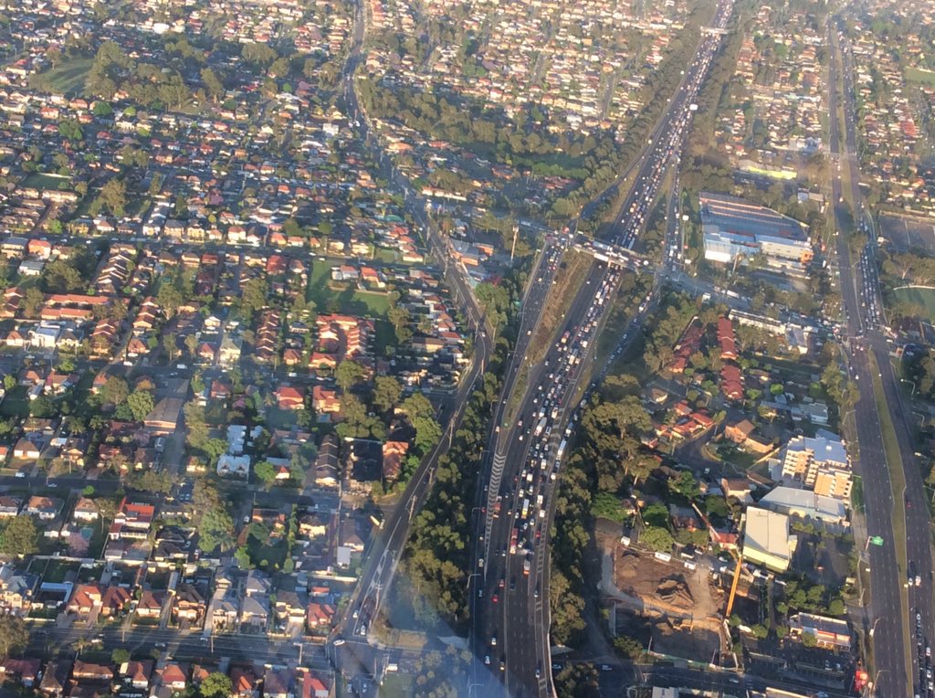 eeRamsay's tweet photo. #M4 Greystanes, MVA, city bound #SydneyTraffic #AustralianTrafficNetwork @GettrafficNSW @TheTodayShow https://t.co/MeV6Nbz9DT