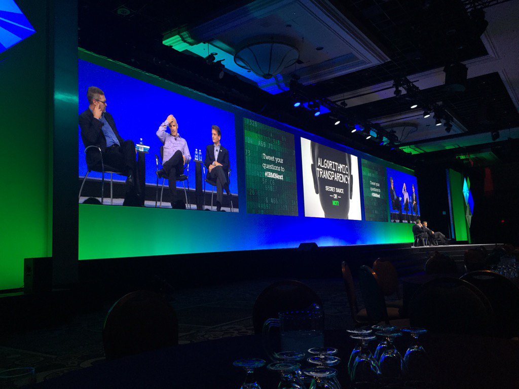 psgustafson's tweet photo. Why wasn't @IBMWatson invited to sit on this panel? #ibmnext ;) https://t.co/MjX6pILQ0I