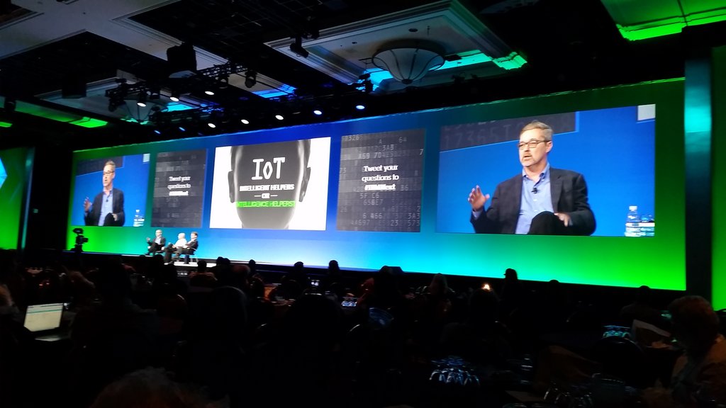 AlexKoeMUC's tweet photo. Very interesting panel discussion on cyber privacy and security @ #IBMInsight: #IBMNext https://t.co/t0AHiQYjrD