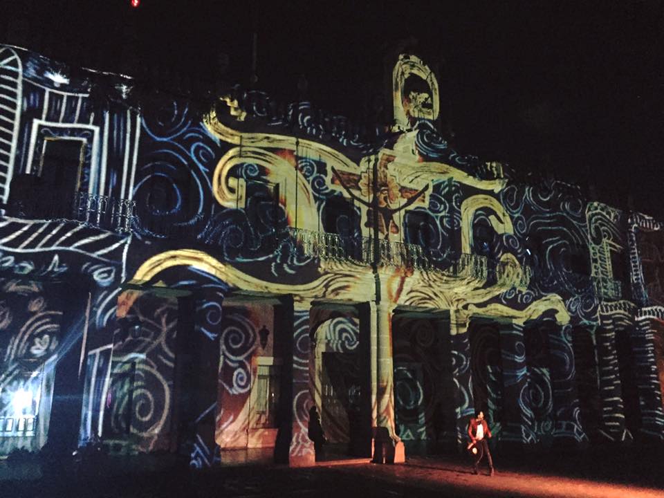 lalo_gomezt's tweet photo. Hoy estrenamos el #MappingTeatro en el Palacio Municipal de Aguascalientes!!! 8:30, 9:30 y 10:30pm 3:) https://t.co/txKo5NBOxy