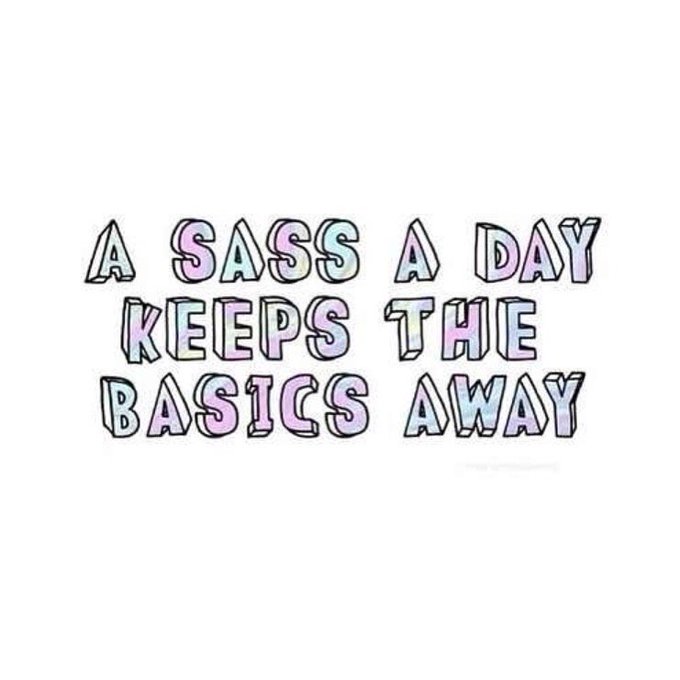 It does. What can I say? ?? #nobasics #likeaboss #memes #sassy https://t.co/YhYSCqQhMI