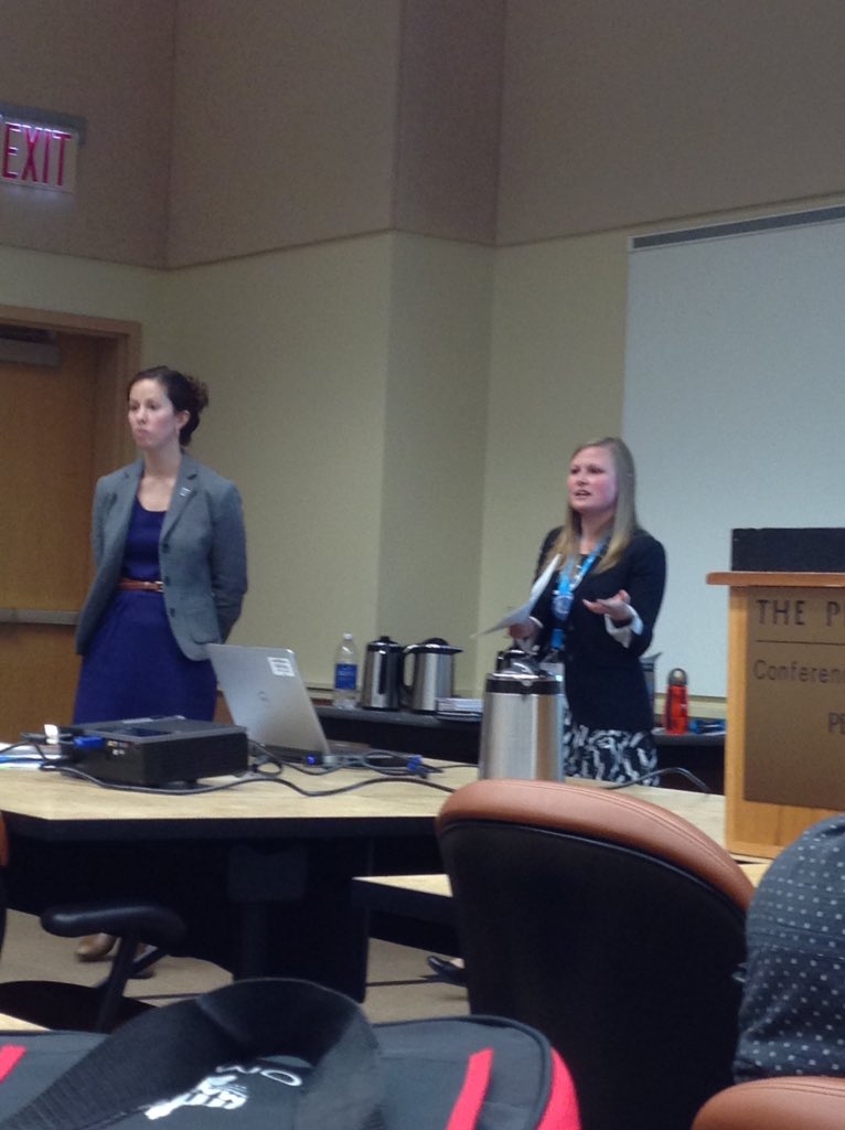 ajperez113's tweet photo. My grad student is cooler than yours! Congrats @kmuttitt on your first #macuho presentation! You rocked it! https://t.co/JxU1qELXdl