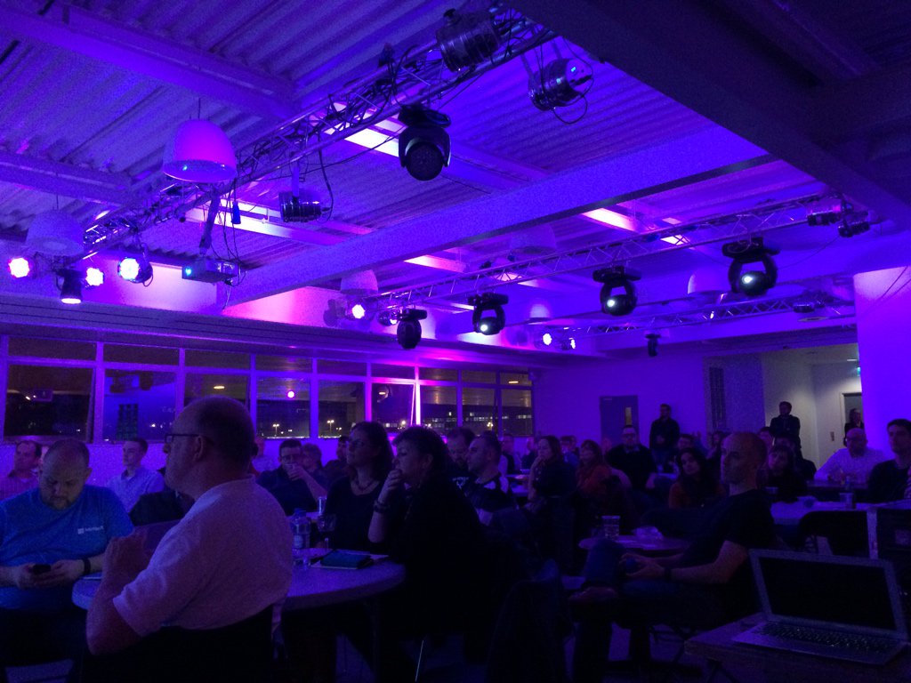 MKGeekNight's tweet image. A focused audience at the #MKGN #GeekMentalHelp event.