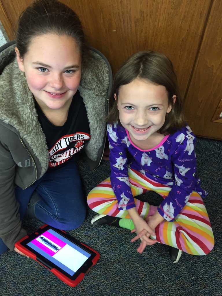 LeitnerChelsea's tweet photo. Reading to the second graders! #BHMSDRocks https://t.co/0zWrrFkFcp