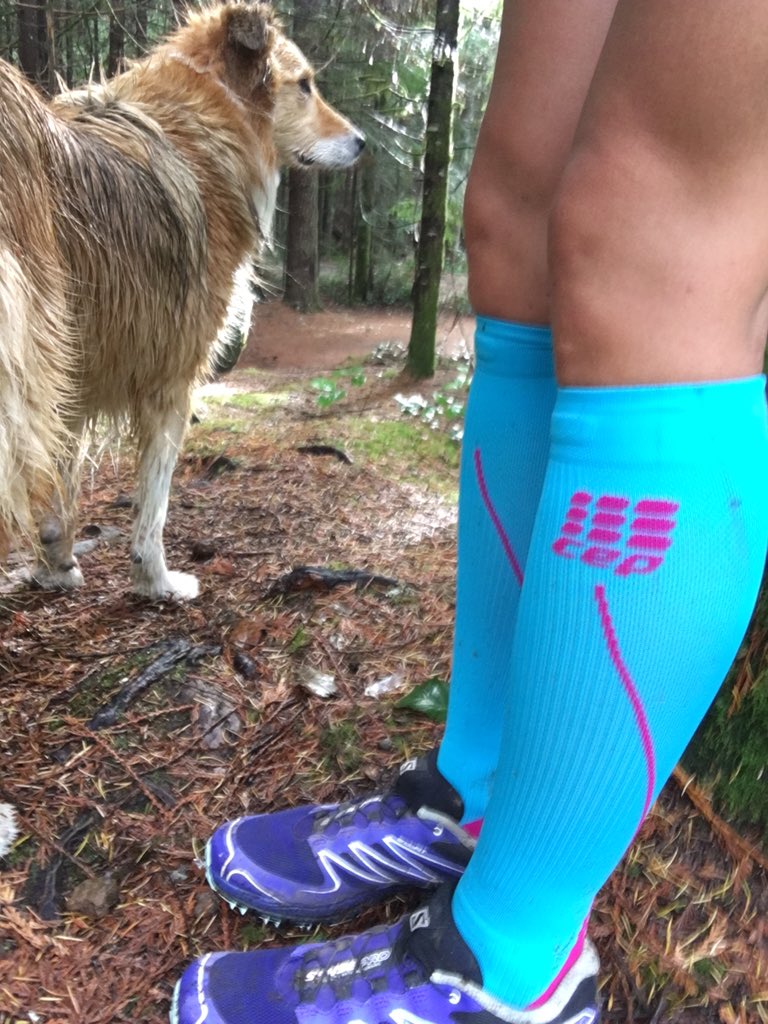 RunLikeAGirl_ca's tweet photo. New socks make you run faster..right?! 16.5km of beautiful trails with my girl! @CEPCanada https://t.co/Aexenptfm6