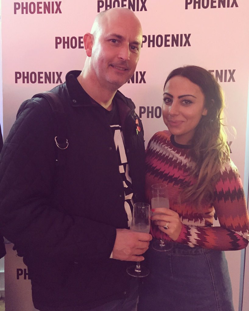 Markrowley's tweet photo. At the @PHOENIXmagUK party with @billyhasan1 @bookingsmodels https://t.co/9u1FZzcqz3