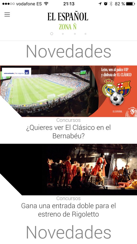 jjmalpi's tweet photo. Navegando por #elespanolApp enhorabuena!! @elespanolcom @pedroj_ramirez @leticialv disfrutando la edición del n*0 https://t.co/NEWDSimTUl