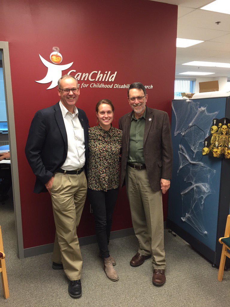 RachelToovey's tweet photo. Happy Halloween @canchild_ca. Thx 4 having me @Dr_Gorter, #peterrosenbaum &amp; team #bucketlist #ddrrontour @CRE_CP https://t.co/w0lm5AHUeJ