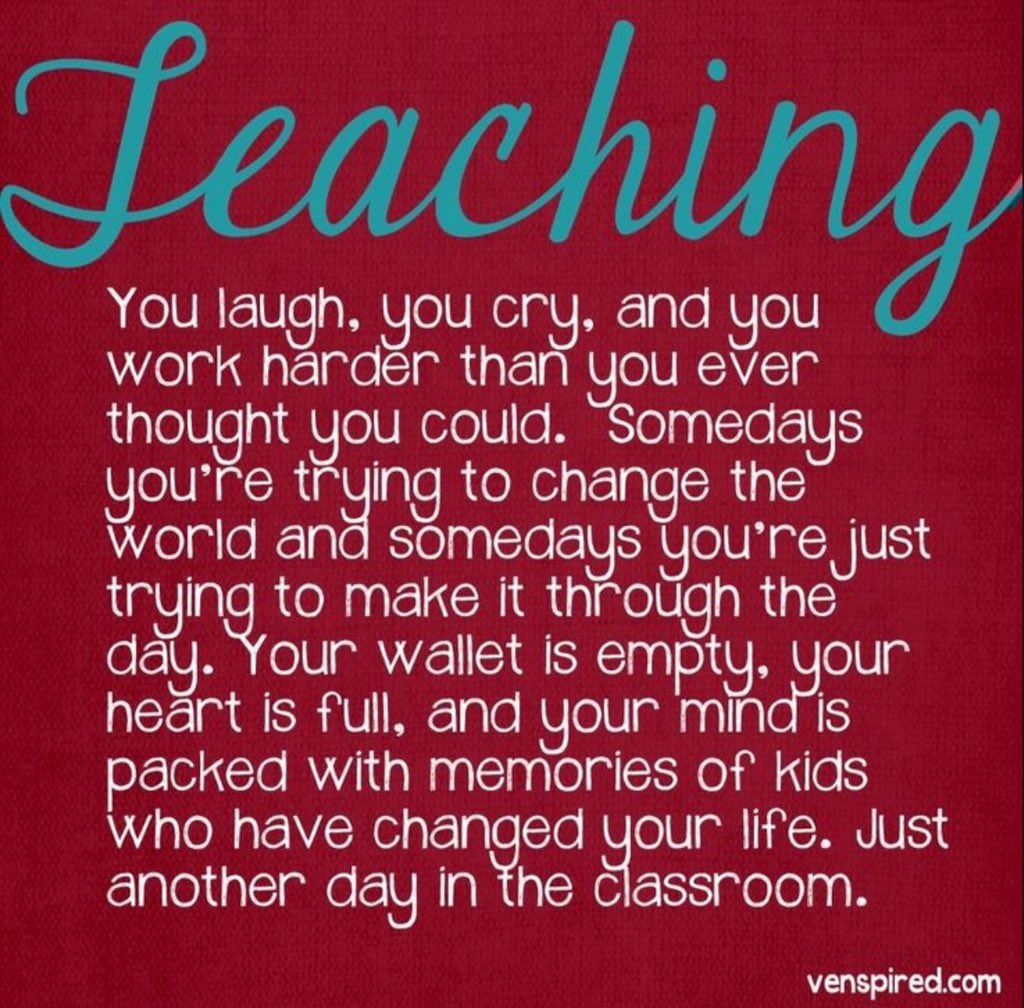 Happy World Teacher's Day particularly my OFPS and BPS people. Have an amazing day. Inspire, laugh, breathe!