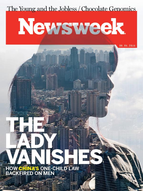 Newsweek's tweet photo. ICYMI: China is lifting its one-child policy. Our cover on the country's gender imbalance: https://t.co/SeY5l1HHji https://t.co/n04i2BLp9b