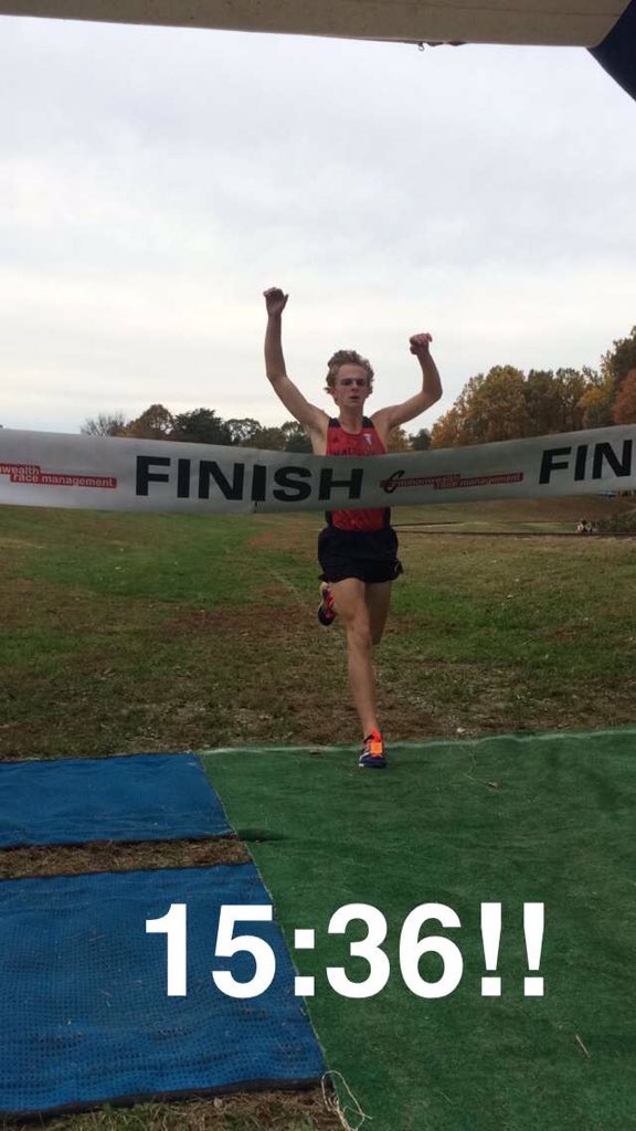 MileSplitDMV's tweet photo. Sean Grimm of James Madison FTW! 15:36! Conference 6 Champion https://t.co/HrQkZvRt3A