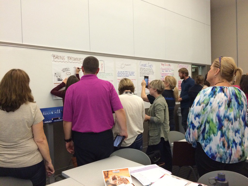susanpagekeeley's tweet photo. These teachers did an awesome job creating and sharing their own formative assessment probes! #FAScience #NSTA https://t.co/2uFQE6QF1T