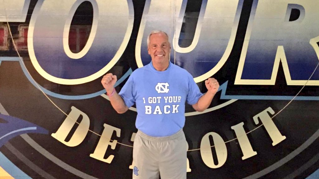 GoHeels's tweet photo. Coach Williams has @TarHeelFootball's back. Do you?

#GotYourBack #BeatPitt https://t.co/xqGBzF8gvO