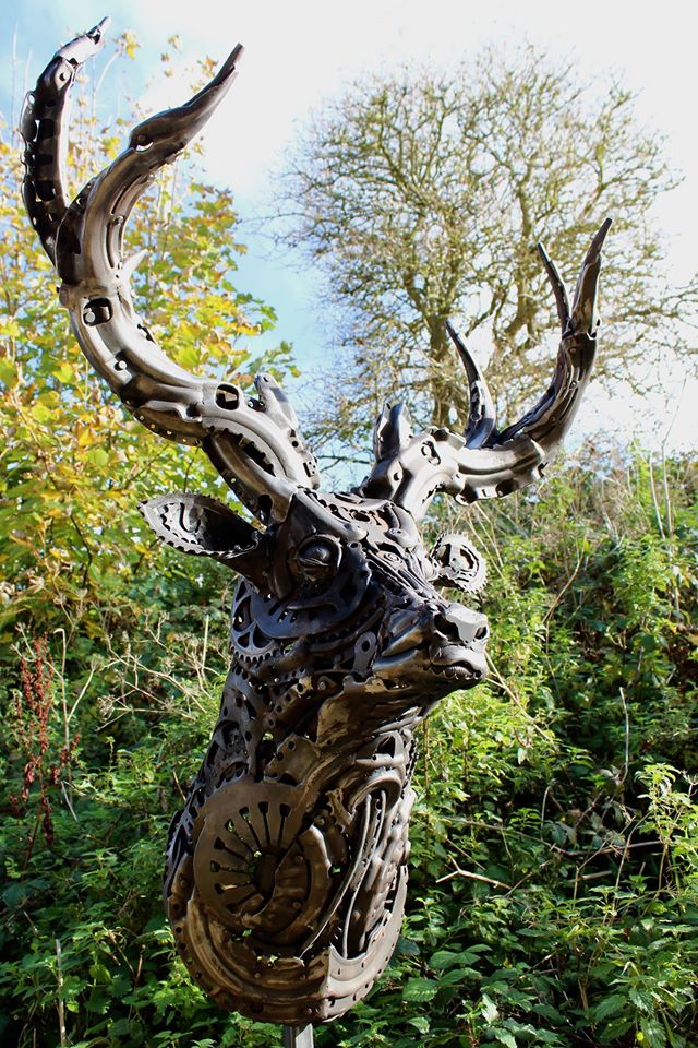 Steampunk_T's tweet photo. Sculpture by @AlanWilliamsart https://t.co/Ey6kUgfQaE