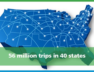 We lead in non-emergency medical transportation.