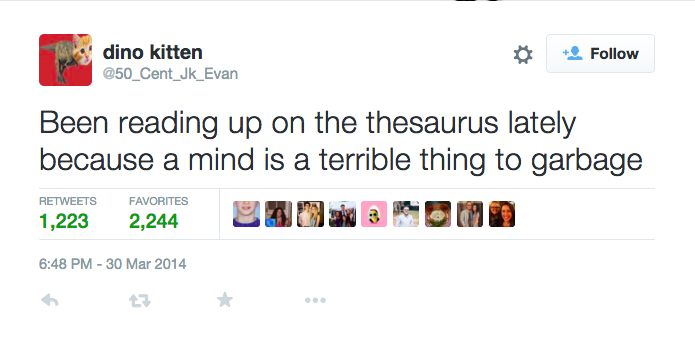 BuzzFeed's tweet image. 24 hilarious tweets every grammar nerd will appreciate bzfd.it/1GNk1Cr