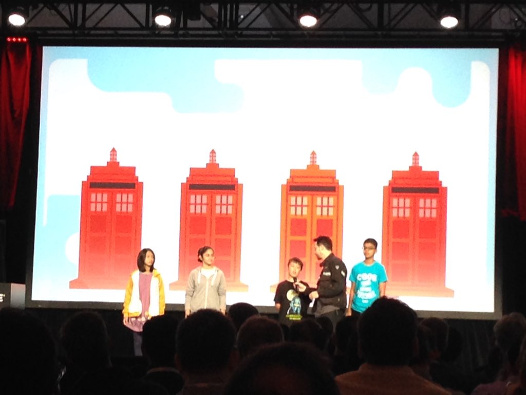 ameliaeiras's tweet image. #JavaOne2015 Kids Are Future💫💛