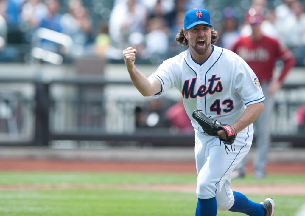 Happy Birthday, R.A. Dickey! Thanks for getting us Syndergaard and d\Arnaud! 