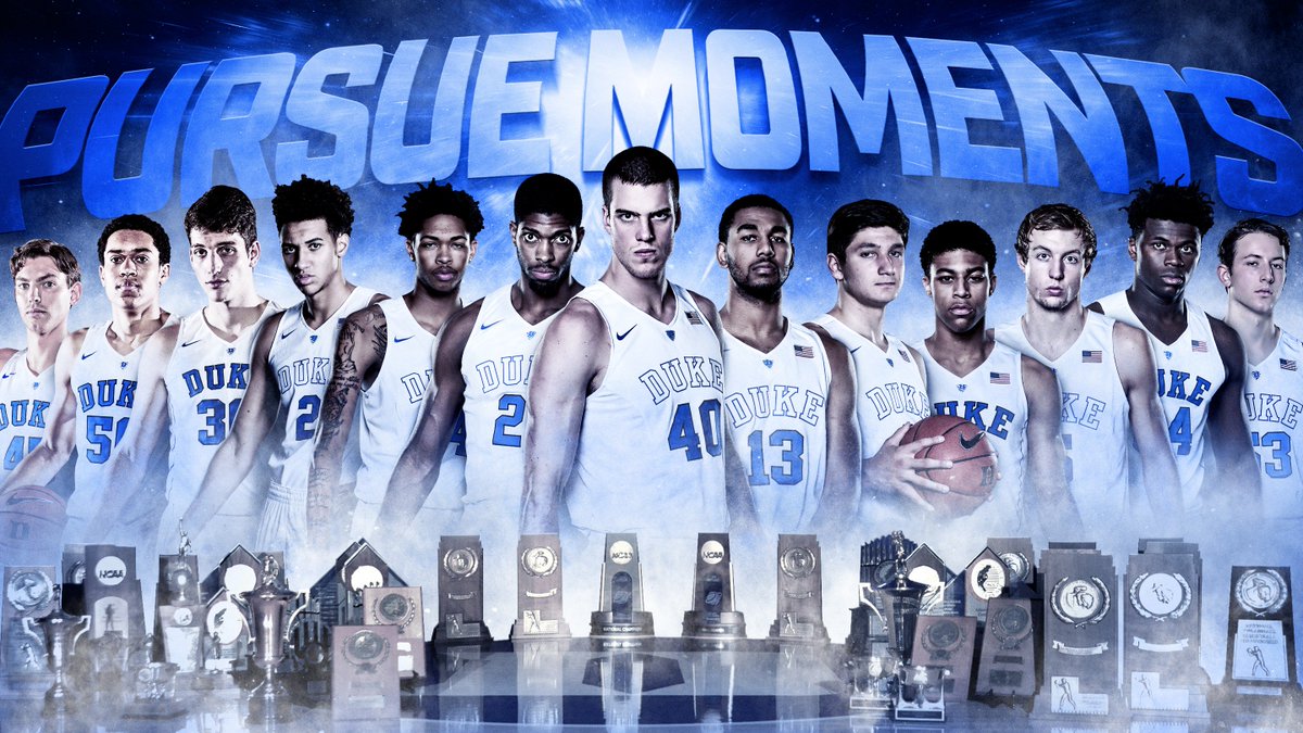 DukeMBB's tweet image. Pursue moments. Win together.

#HereComesDuke