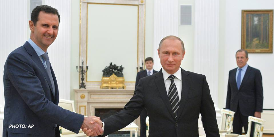 WSJ's tweet image. Russia is rethinking its support for Assad, says top U.S. diplomat on.wsj.com/1GzsKsc