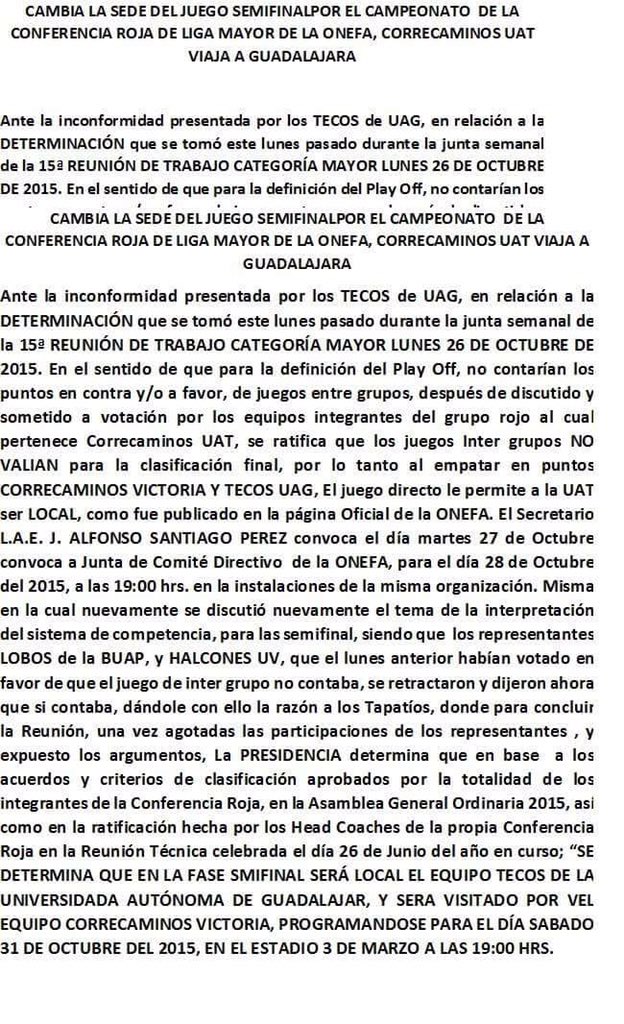Canchero03's tweet photo. Confirman cambio de sede https://t.co/I8R2NNPQmw
