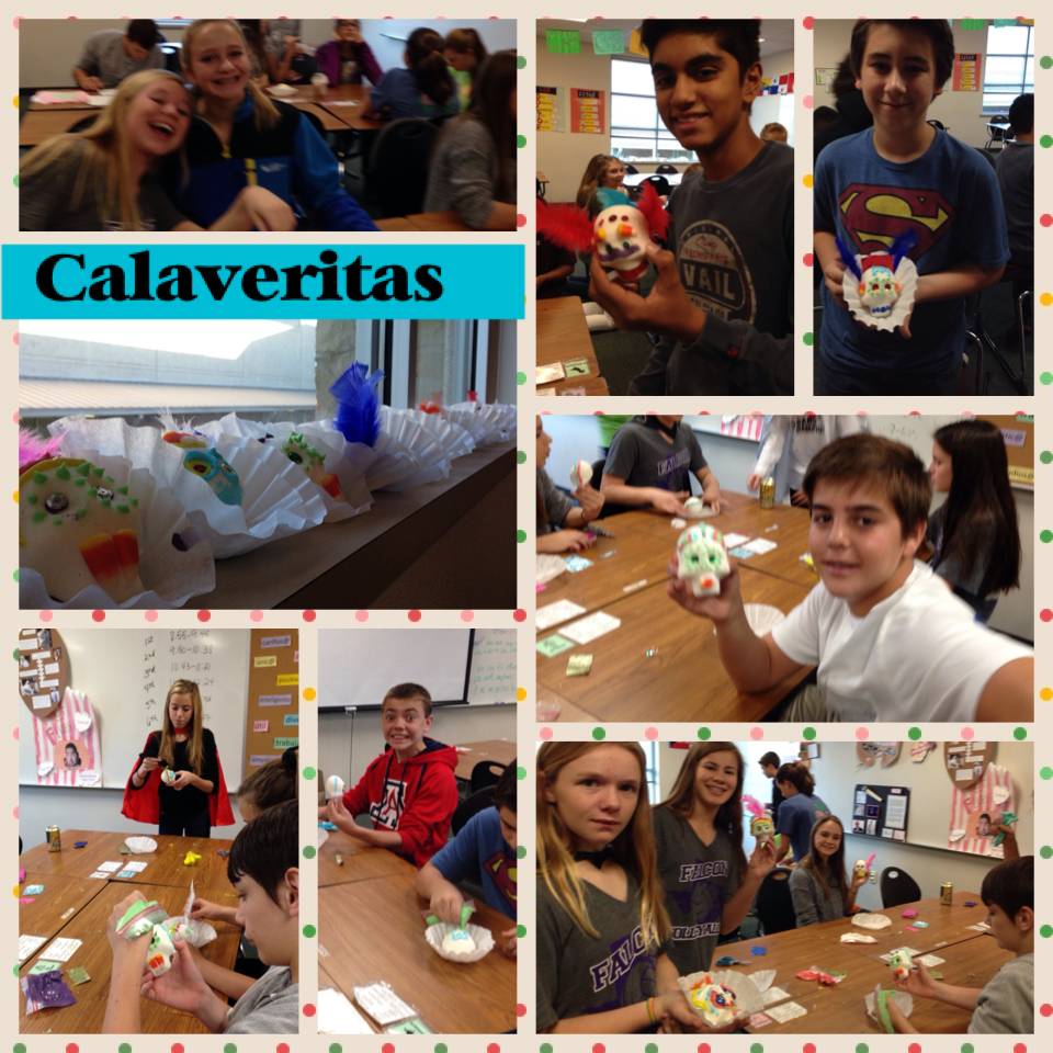 GutierrezSra's tweet photo. Decorating #sugarskulls in Spanish Club #Calaveritas @fpmsfalcons #4pointsSpanish https://t.co/LHcS6pufy1 https://t.co/KI5GPw1UaU