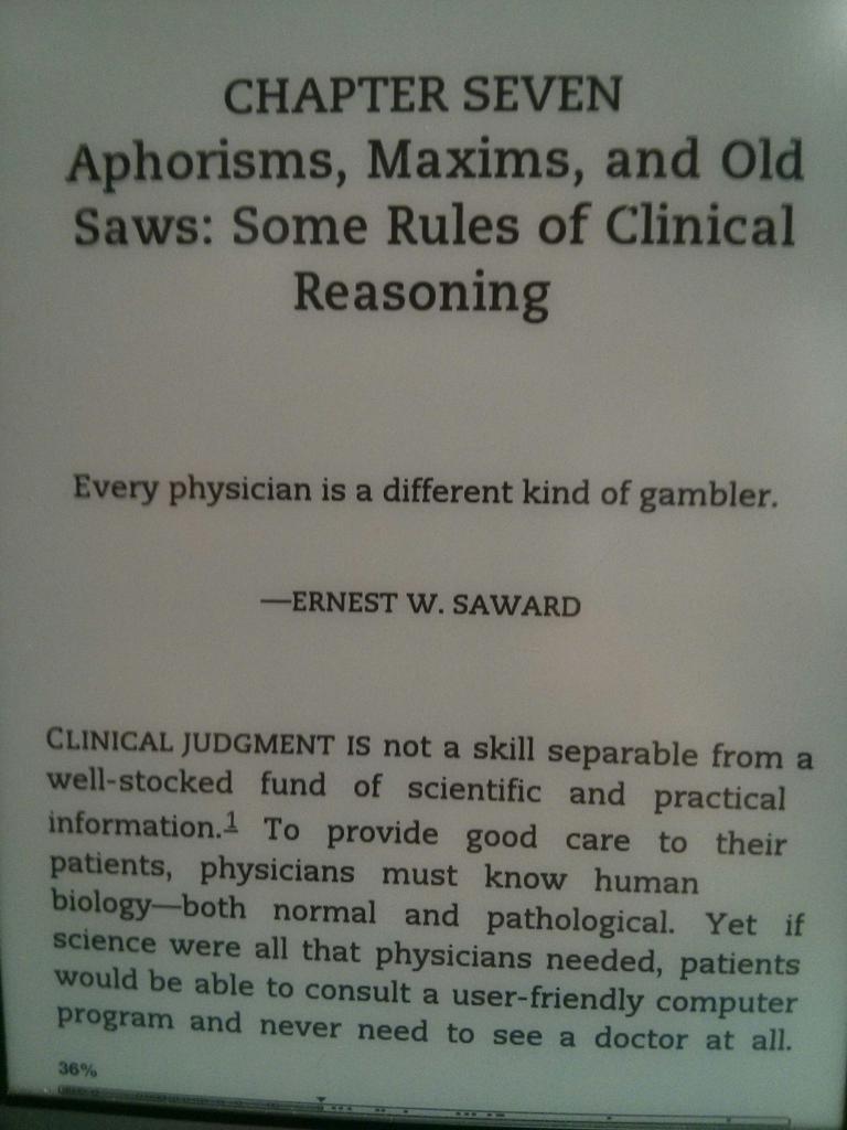 mellojonny's tweet image. Why computers won&apos;t replace doctors #hsjlecture