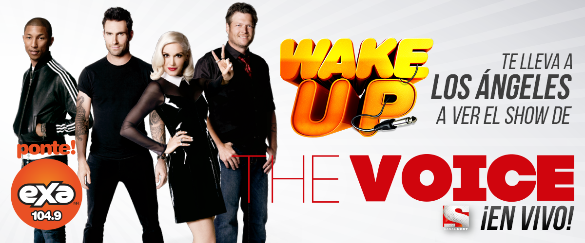 ExaFM's tweet photo. ¡@WakeUpEnEXA &amp; @Canal_Sony quieren que seas parte del público de #TheVoice!
Ve aquí cómo-> https://t.co/4uKvIvmeJL https://t.co/JPDGAZCQRI