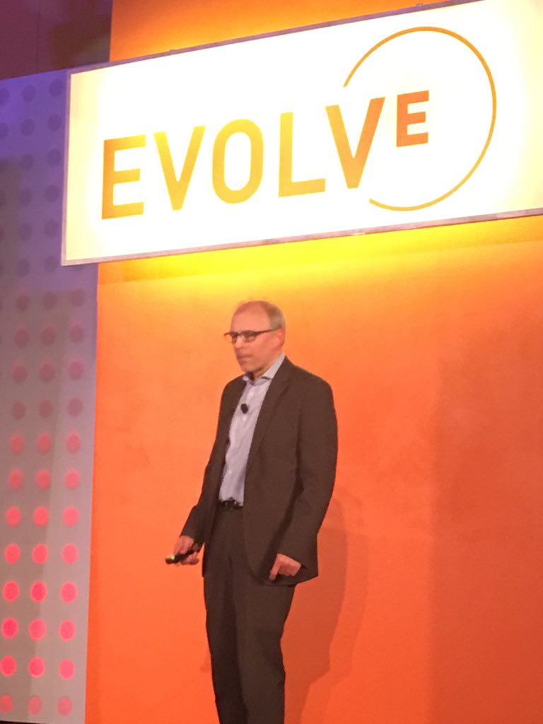 swmuderack's tweet photo. Jens Oppler from #vodafone #vfd2 now up on stage #SigmaSystems #Evolve2015 https://t.co/iSRqJVIhGm