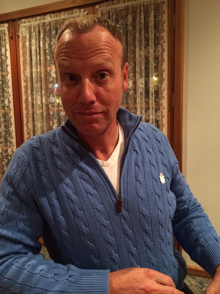 NicoleNalepaTV's tweet photo. @ScotHaney3 sporting "Ghost" Lauren. #wfsBoo https://t.co/lkMYUxDcGO