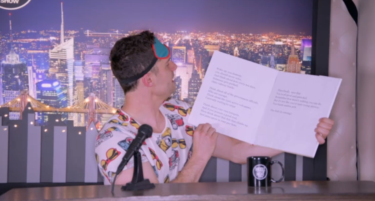 MTV's tweet photo. .@Flula wants to read to you on #MOTNS tonight at 11/10c: https://t.co/EQrpgLobmO @MTVmotns https://t.co/4FkF3mmGzF