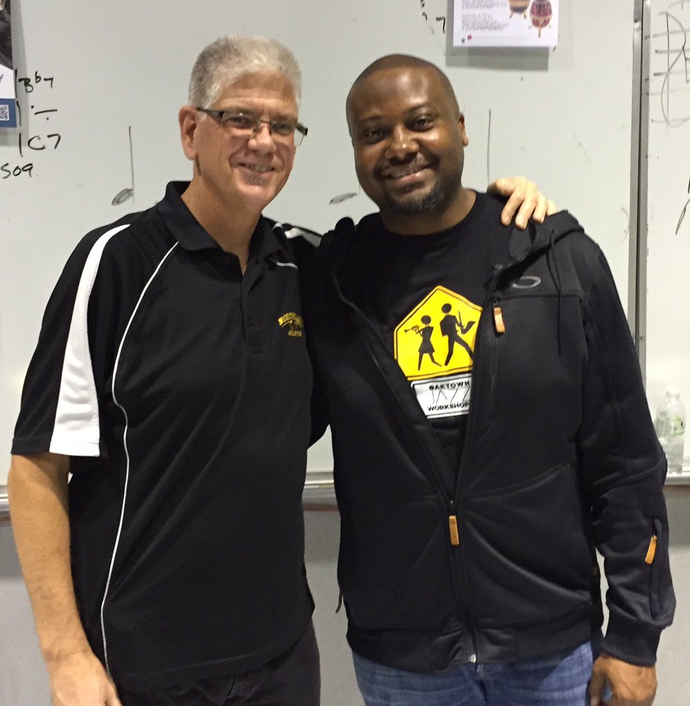 BrowngjazzBrown's tweet photo. Sean Jones gave an inspiring clinic today with the #Jazz Bands! Thanks #San Francisco Performances #NIMB #NHS https://t.co/yDwqtosymd