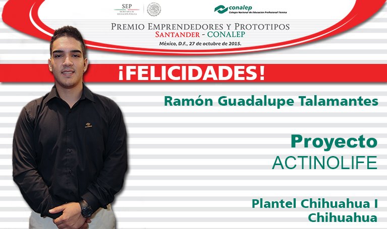 CONALEP_Mex's tweet photo. ¡FELICIDADES! al alumno ganador del #PremioEmprendedores @SantanderMx #CONALEP https://t.co/fMUeuBwZSc