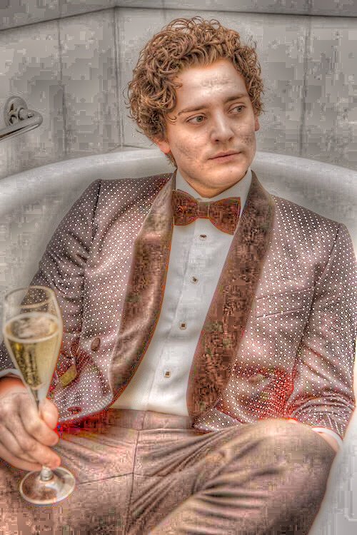 ANGELAFAITHD's tweet photo. "Be optimistic about life and the world. I think we all have a purpose. That's why we're here." - @aneurinBarnard ❤🎨 https://t.co/Nt2yNbU5ip