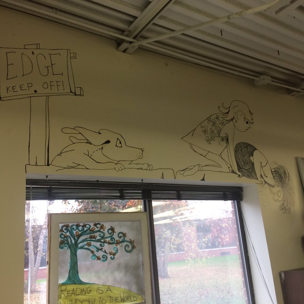 kstanton23's tweet photo. It's starting to look amazing in the WE library! #WE2015 #WEART https://t.co/LwutzibGBN