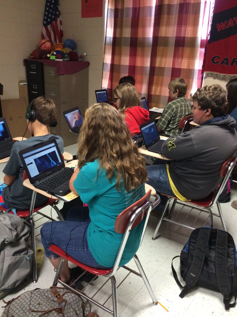 brendahoover17's tweet photo. Students rocking converge with quizzes and videos. Loving my job. #WCHSCards @eTechCampus @McknightBridget https://t.co/AOvzZUMLd3