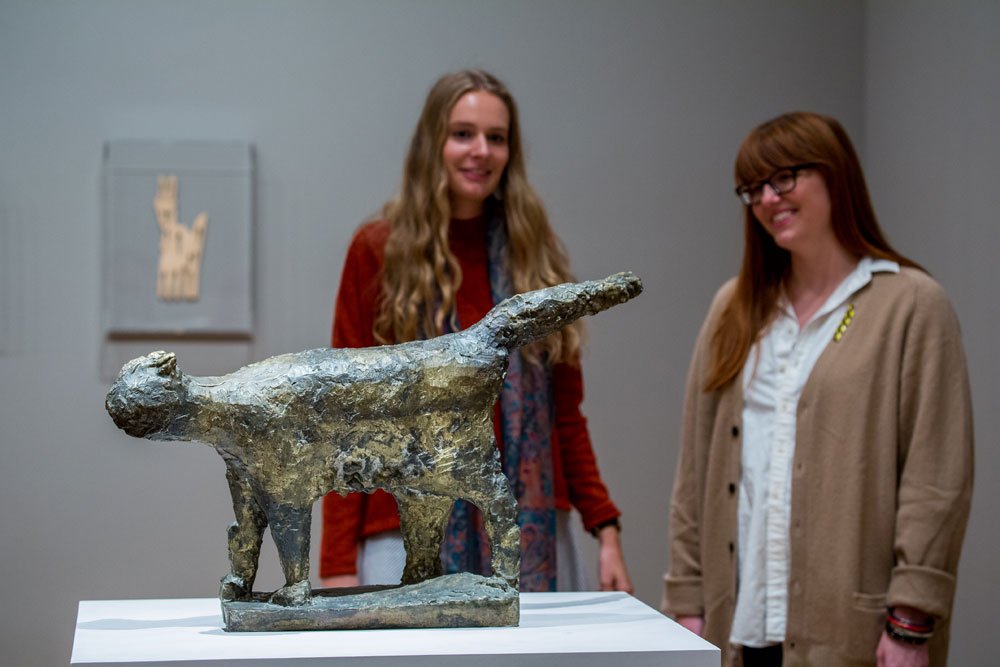 MuseumModernArt's tweet photo. Celebrate #NationalCatDay with this adorable feline, on view now in "Picasso Sculpture." https://t.co/lF1OL2e9cl https://t.co/7cdjyi8Sbm