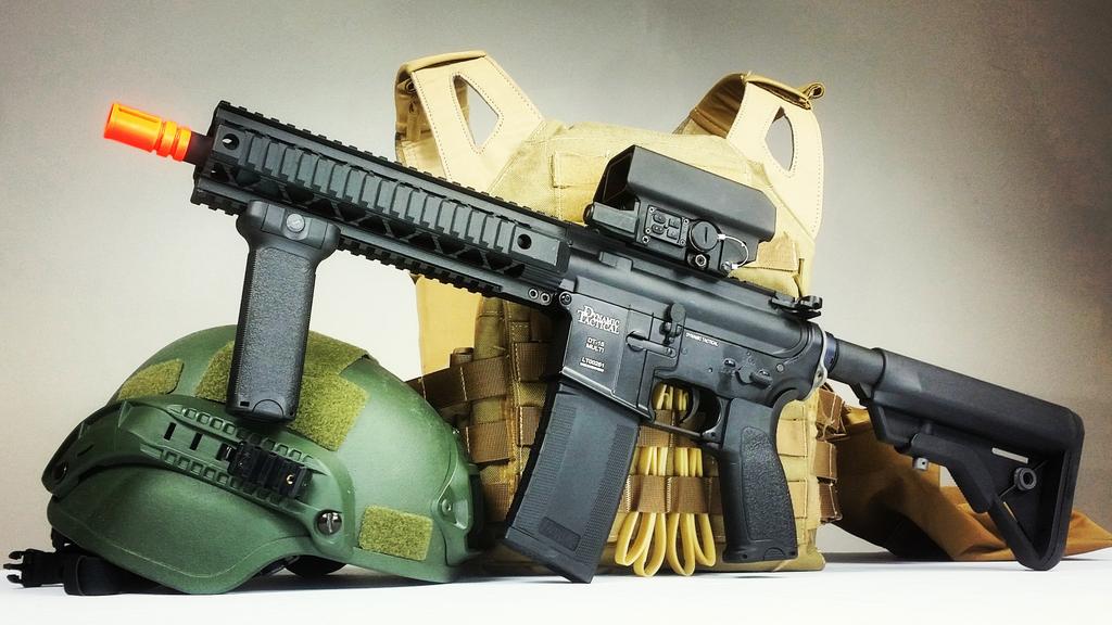 airsoftms's tweet photo. #dynamictactical is here at AMS! Check out their #m4 #rifles and more today! https://t.co/PRmjqGN6wg https://t.co/eoJvQaytOs