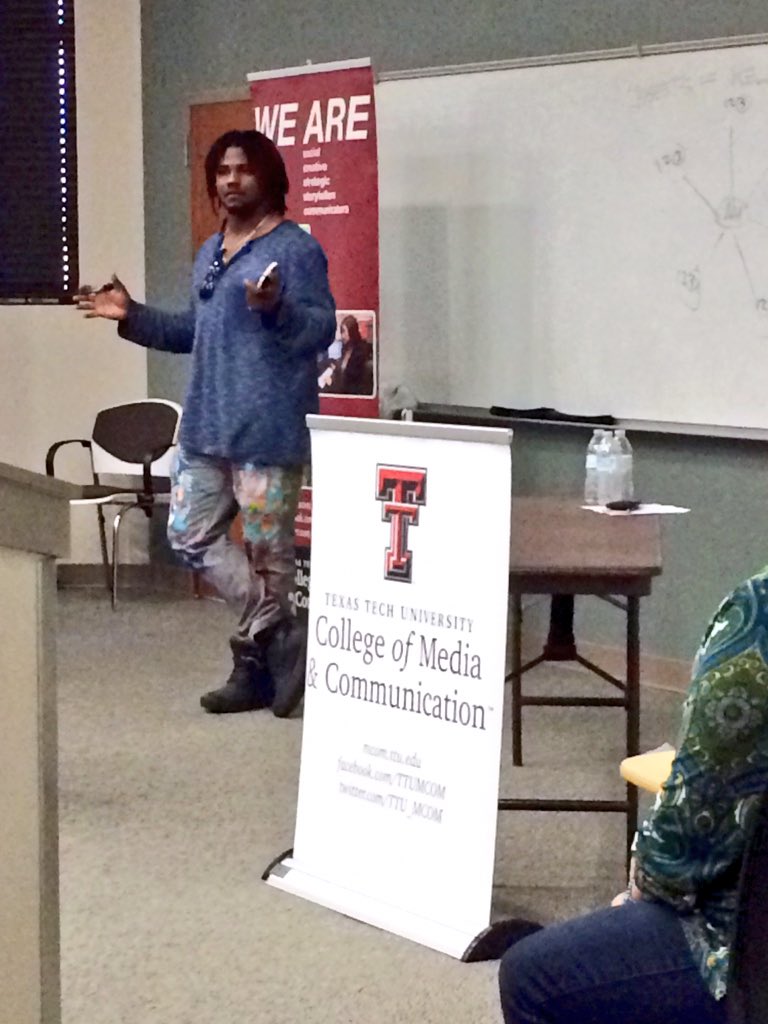 TheMissBritni's tweet photo. Be proud to introduce yourself - @baron_batch #WeAreCOMC #TTUMCOM https://t.co/63cTbG65Bw
