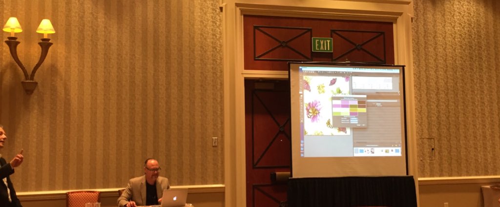 Dallaskings's tweet photo. @pointcarre &amp; @GerberTech seamless integration demonstration. TextileCAD #ideationGT #FashionTech #smartisbeautiful https://t.co/H0TSuOxegQ