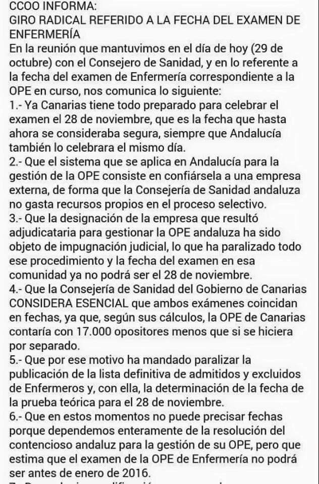 AlfreOPEIR's tweet photo. Bueno ,pues sacyl pero Canarias y Andalucía , NO ...!!!!
Ahora el rumor es que no hay rumor !!!!vaya cachondeo ... https://t.co/FEely835Ff