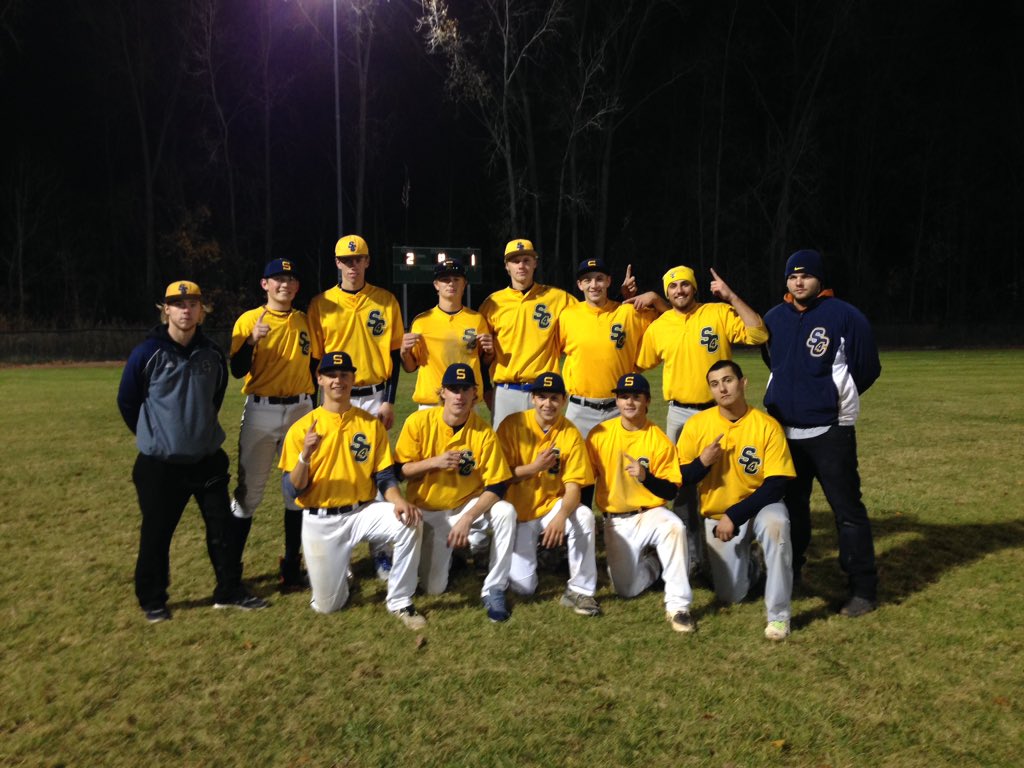 SCCCCBASEBALL's tweet photo. How sweep it is!... Goldenboys win in extra innings (8), 2-1,to close out series 3-0. https://t.co/rHjIIIw3mi