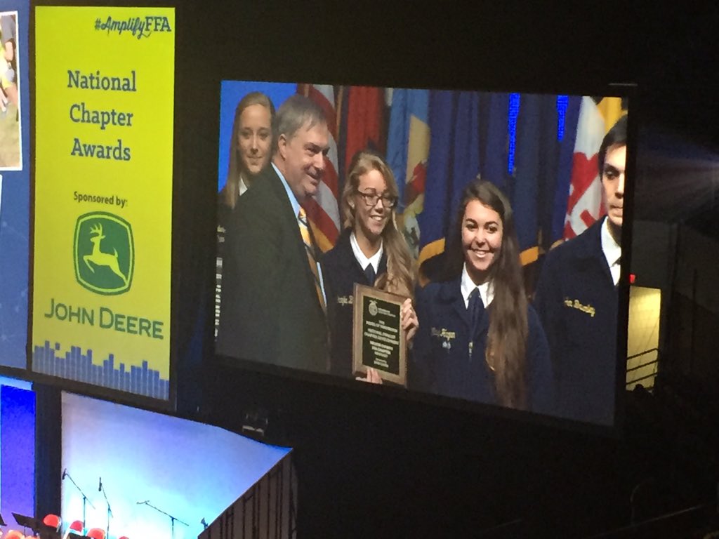 NelsonCountyFFA's tweet photo. @nationalffa how about a pic of the big screen on the big screen? Congrats NC FFA on MOI finalist!! https://t.co/4Mmsya6plH