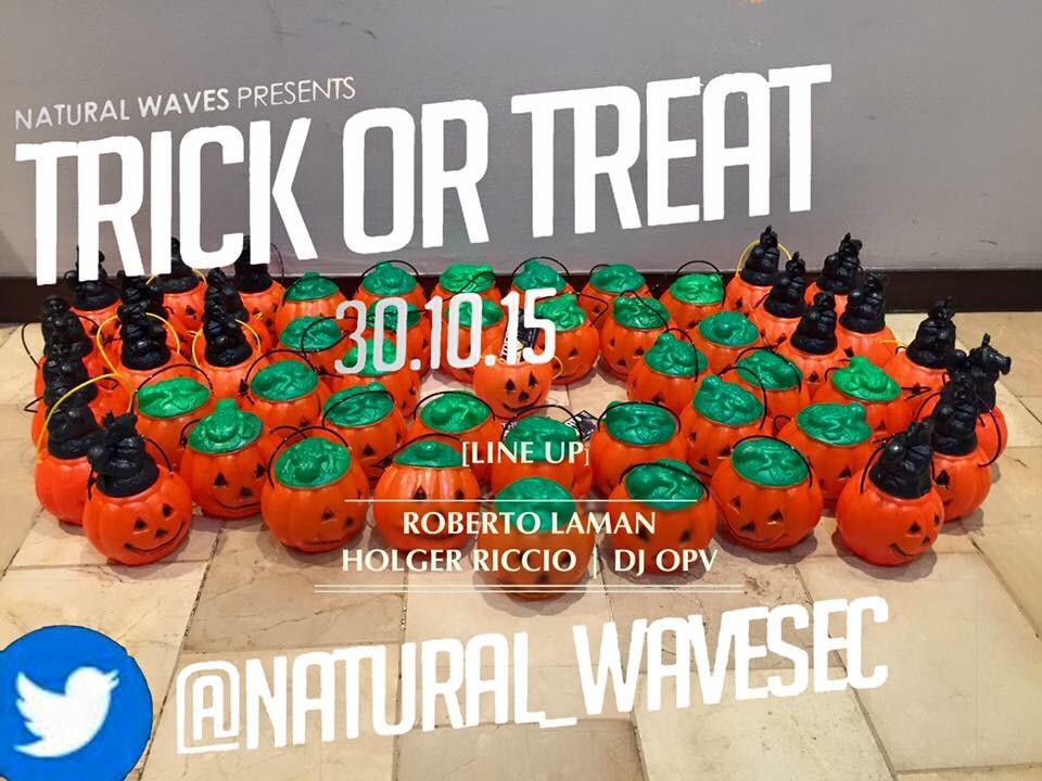 LoveParade_Ec's tweet photo. 🍃 NATURAL WAVES 🍃 
* * * #TrickOrTreat * * * 
Fecha: Viernes.30.Oct
Lugar: [DM]
Más información : @Natural_WavesEC 🎉 https://t.co/Sz2e4xSdZ6