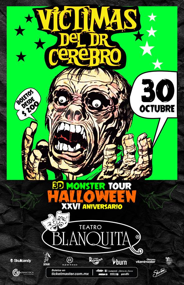 Mañana el aniversario #XXVI de <a href="/VDCdrCEREBRO/">Víctimas Show</a> en el <a href="/TBlanquitaMx/">Teatro Blanquita</a> <a href="/GeneraMusica/">GENERAMÚSICA</a> goo.gl/t42ppS