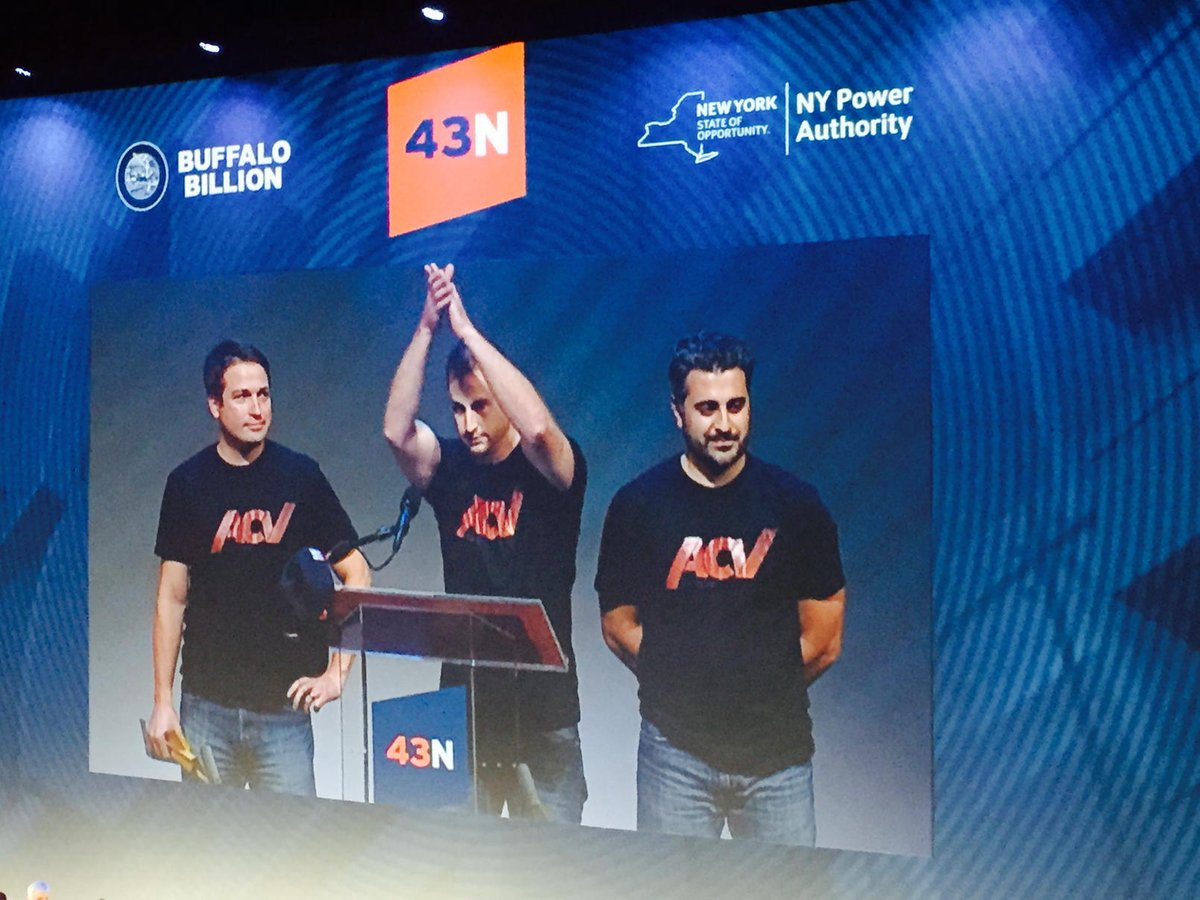 BnmcInnovates's tweet photo. Congratulation to the million dollar winners @ACVAuctions!! #wemakebuffalo @forty3north https://t.co/5YXbQzA5hz
