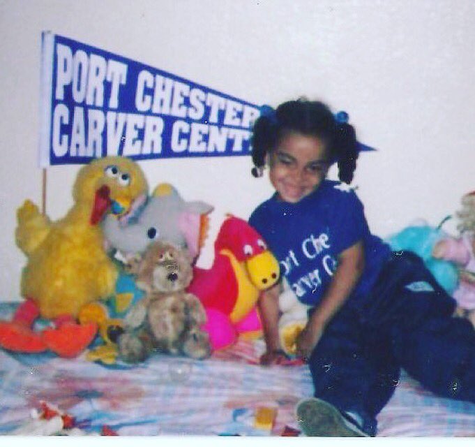 SheSalt's tweet photo. #TBT Representin' for the home team! Circa: Early 1990s. "Can I Kick It" was my fav song! #HipHopHead #FromJump https://t.co/qIb6CVbpHN
